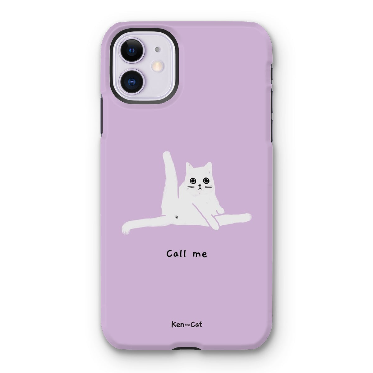 Call Me - Purple Phone Case