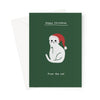 Ken the Cat funny Christmas card for cat lovers -Happy Christmas from the cat