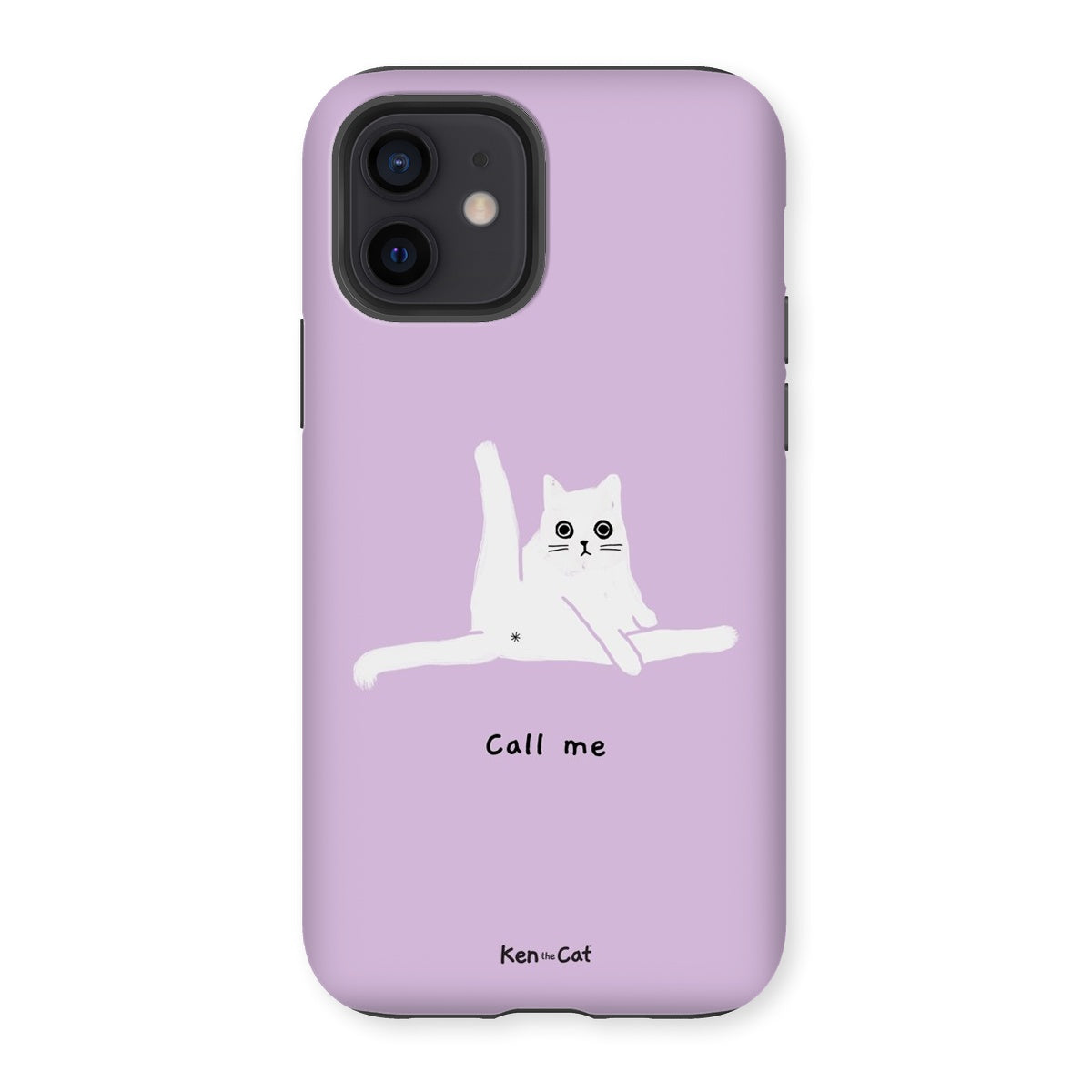 Call Me - Purple Phone Case