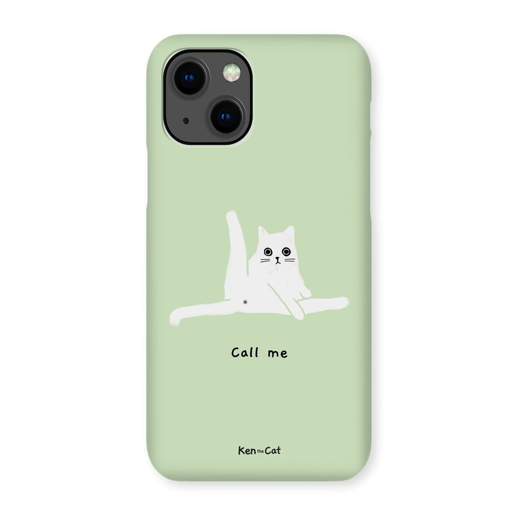 Call Me - Green Phone Case