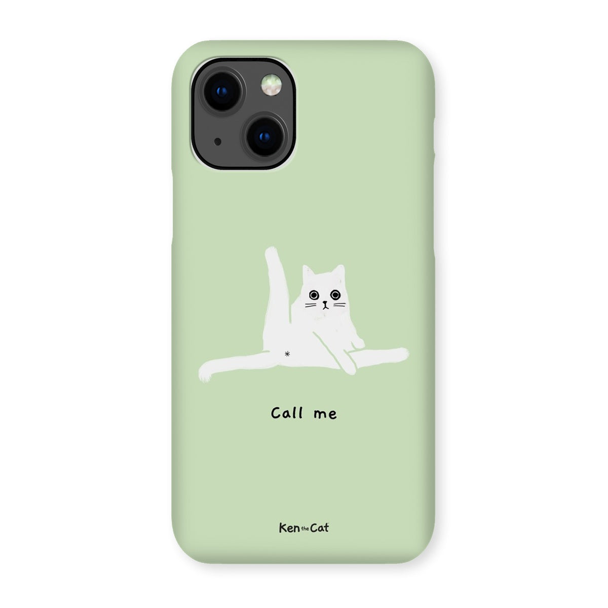 Call Me - Green Phone Case