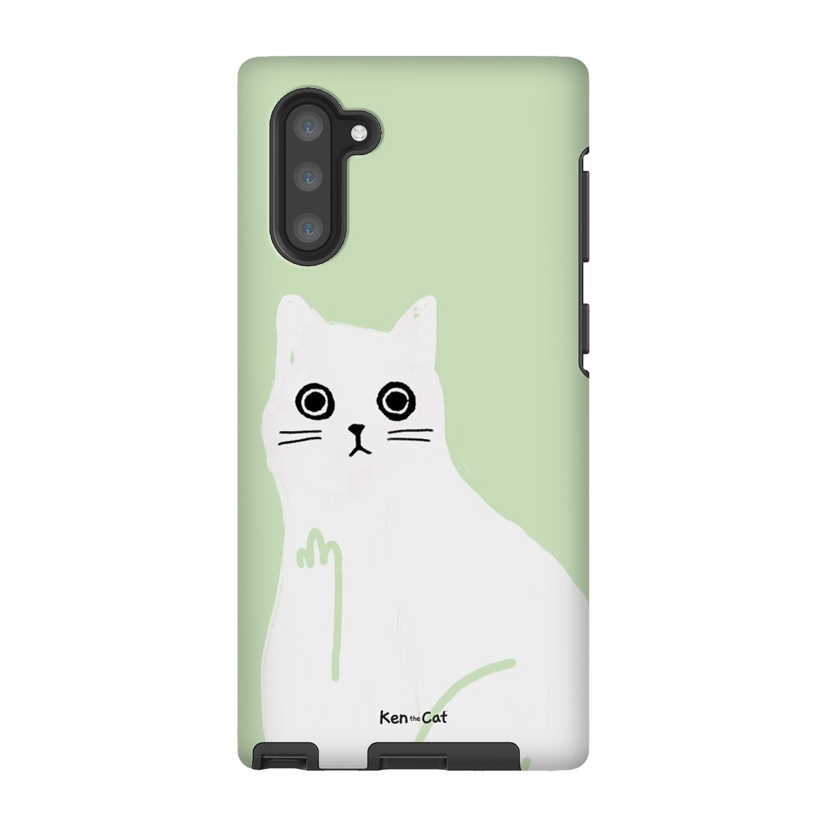 Middle Finger - Green Phone Case