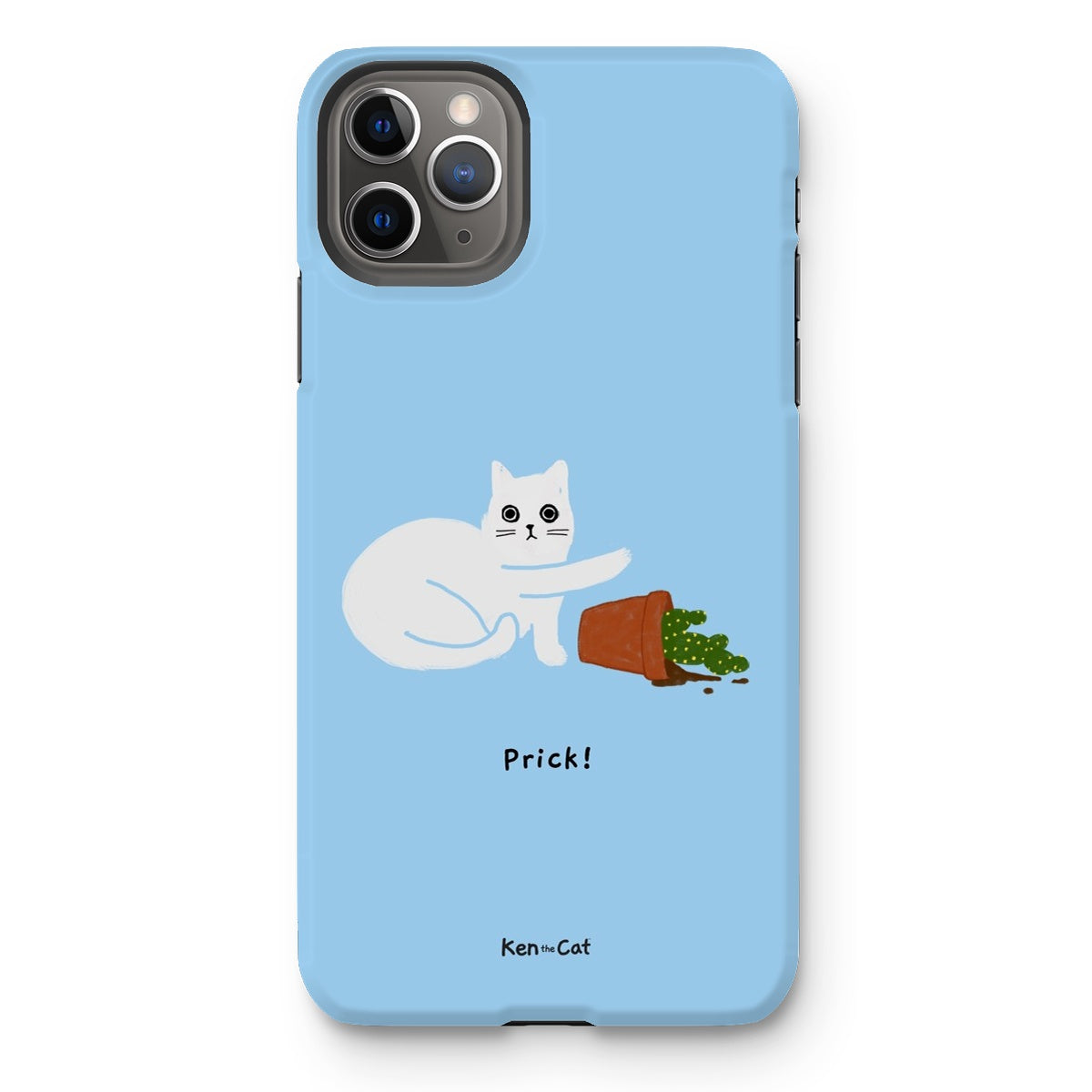 Prick - Blue Phone Case