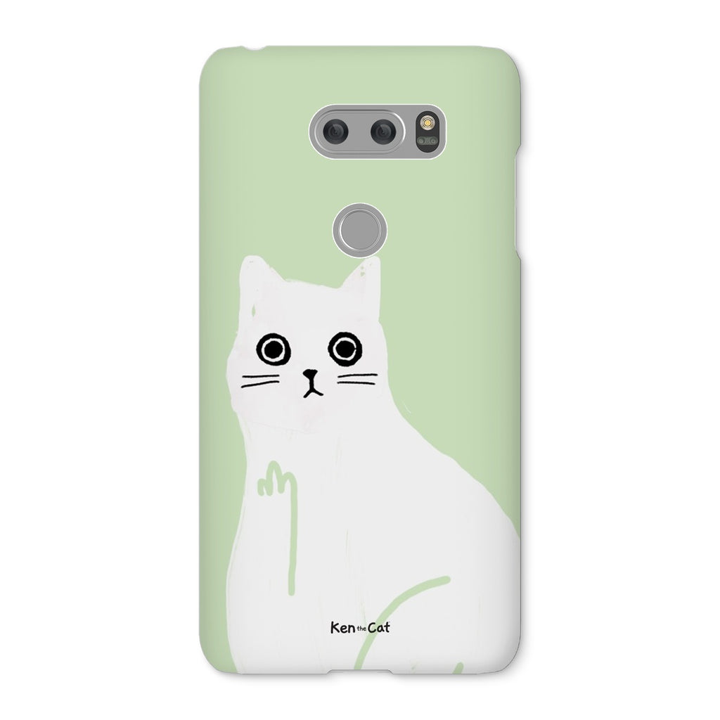 Middle Finger - Green Phone Case
