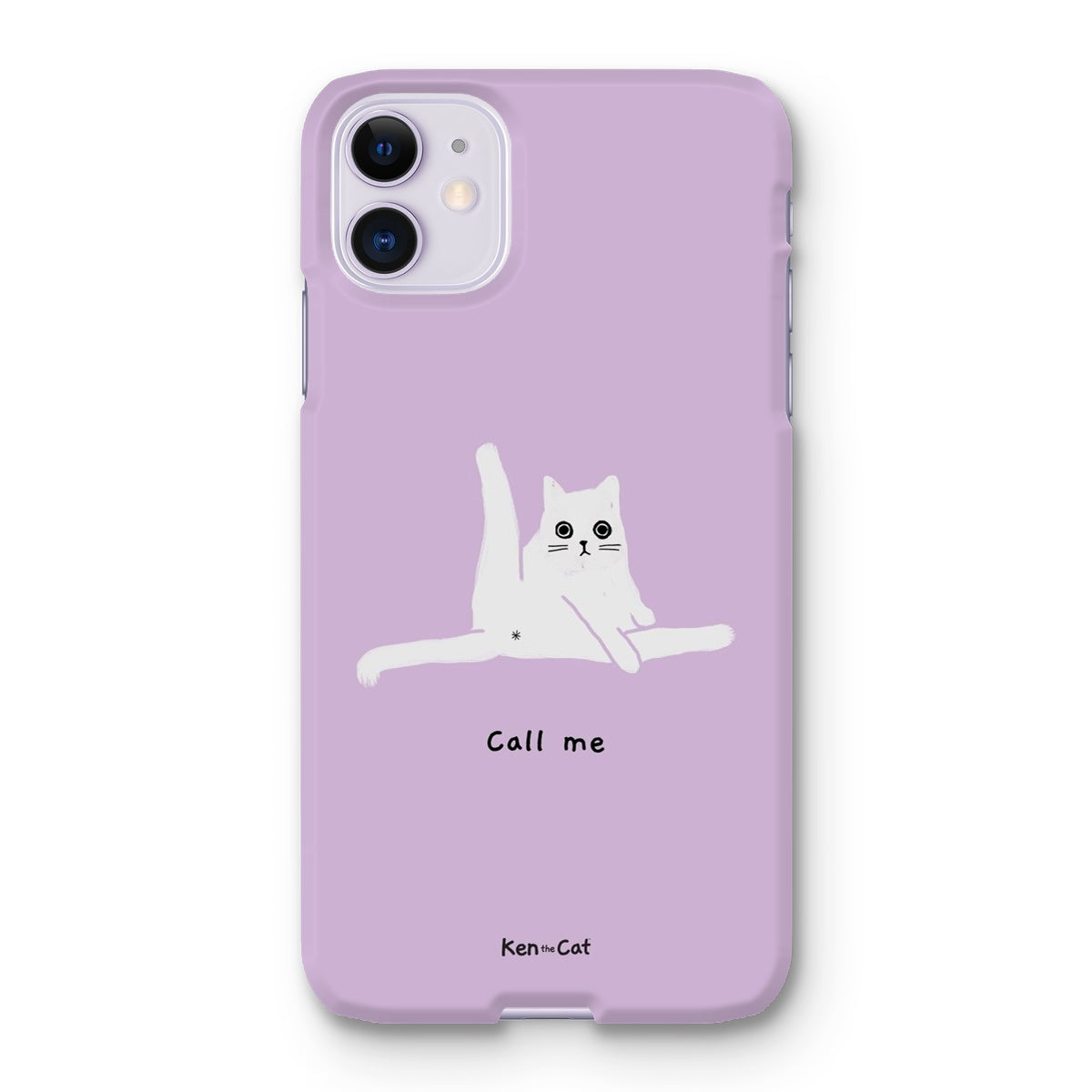 Call Me - Purple Phone Case