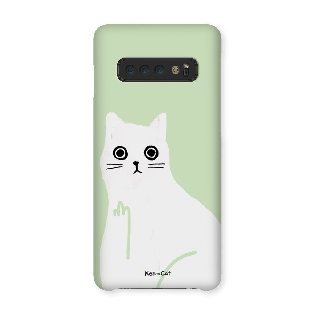 Middle Finger - Green Phone Case