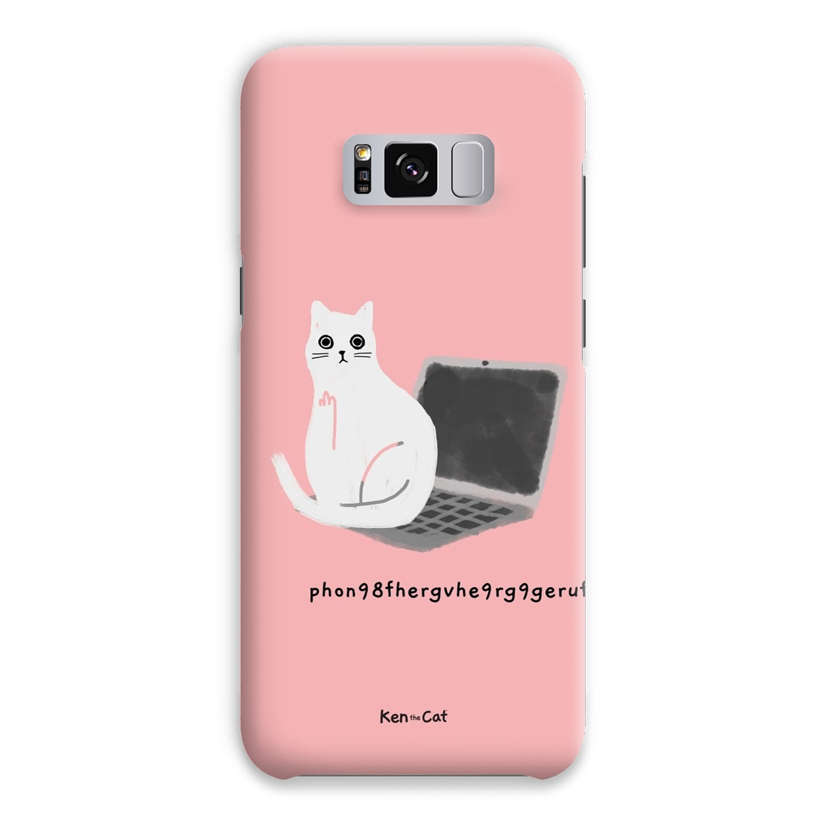 Laptop - Pink Phone Case