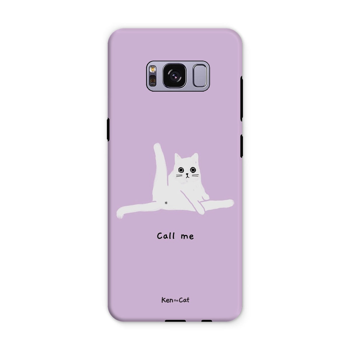 Call Me - Purple Phone Case