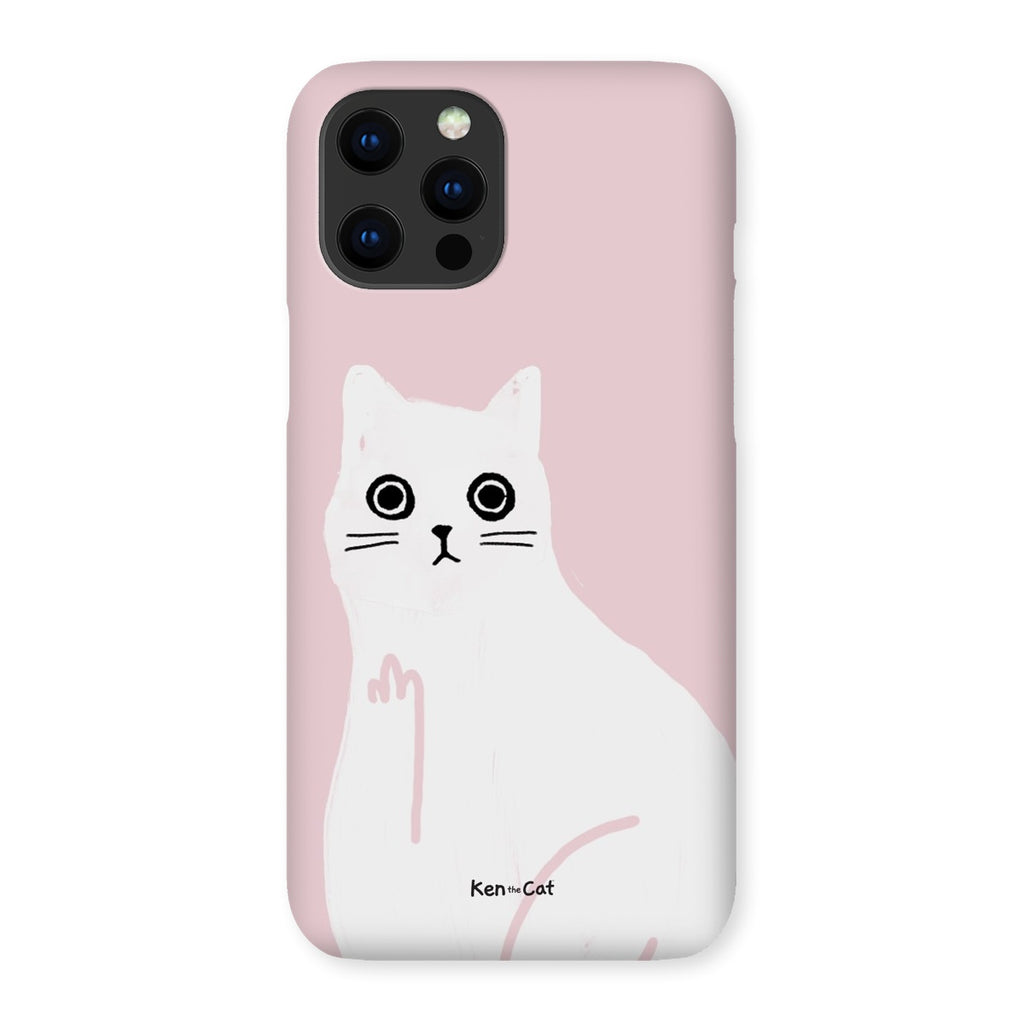 Middle Finger - Pink Phone Case