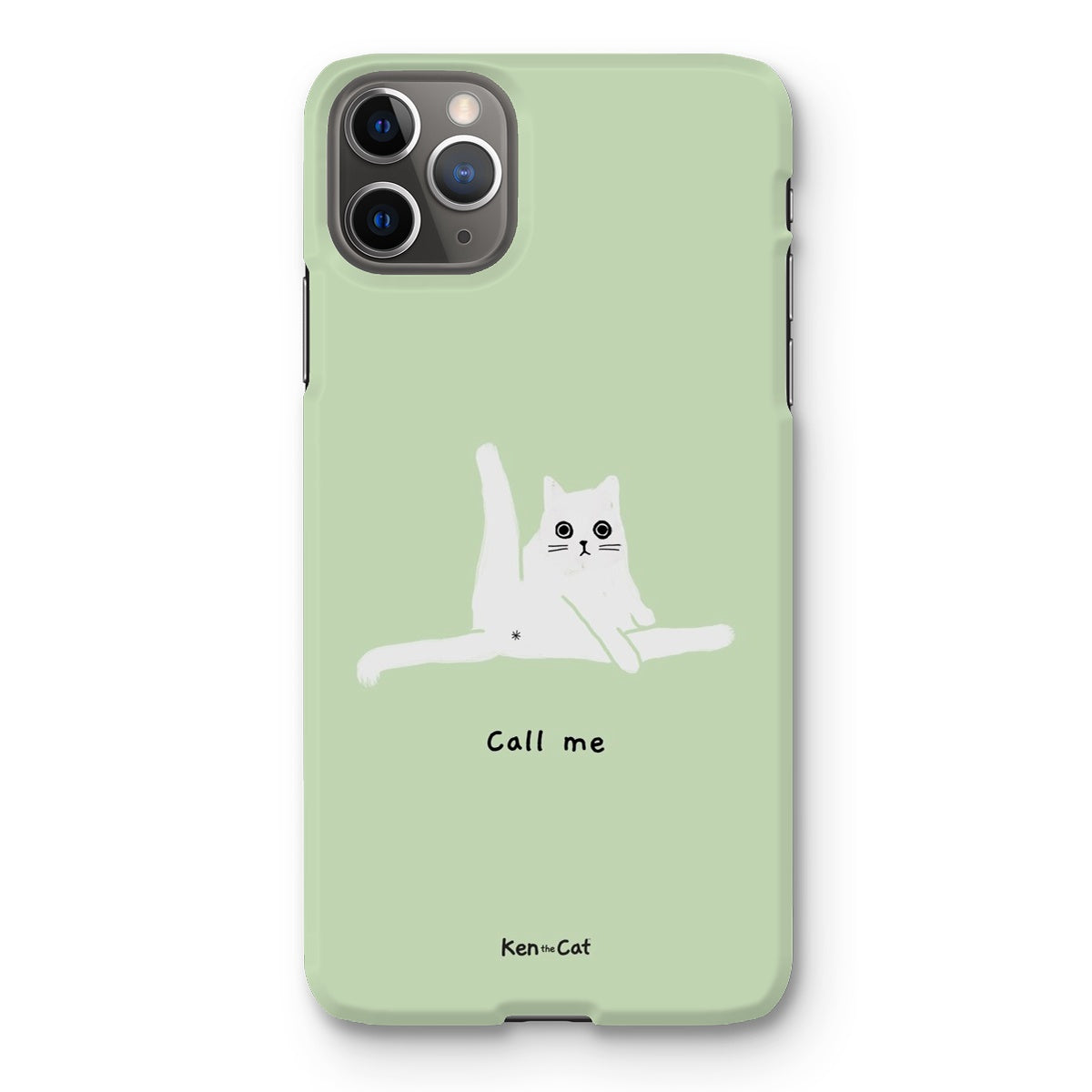 Call Me - Green Phone Case
