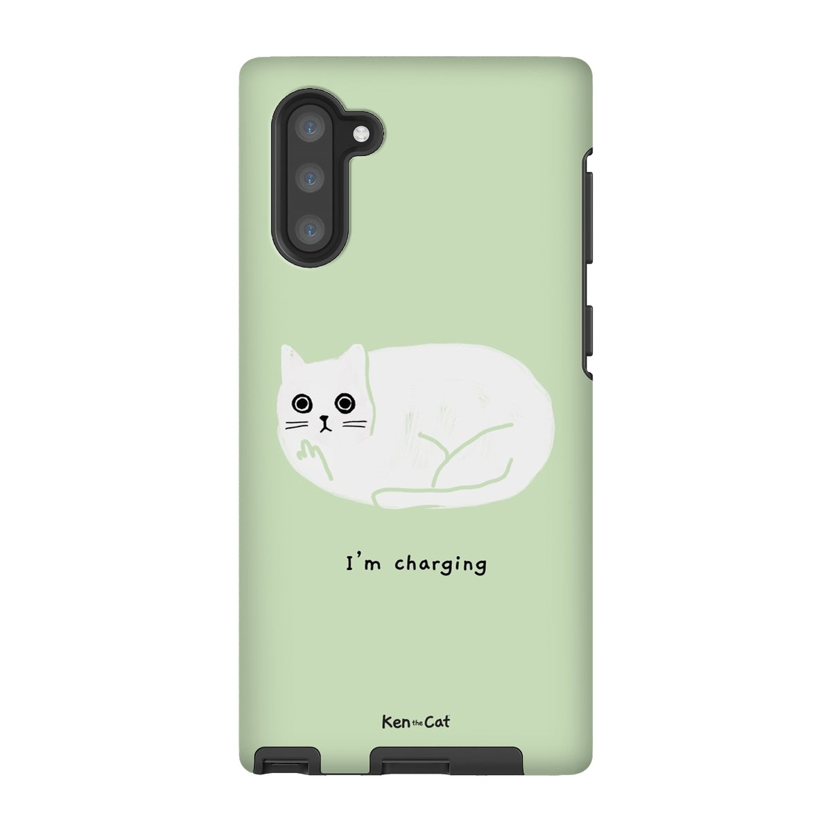 I'm Charging - Green Phone Case