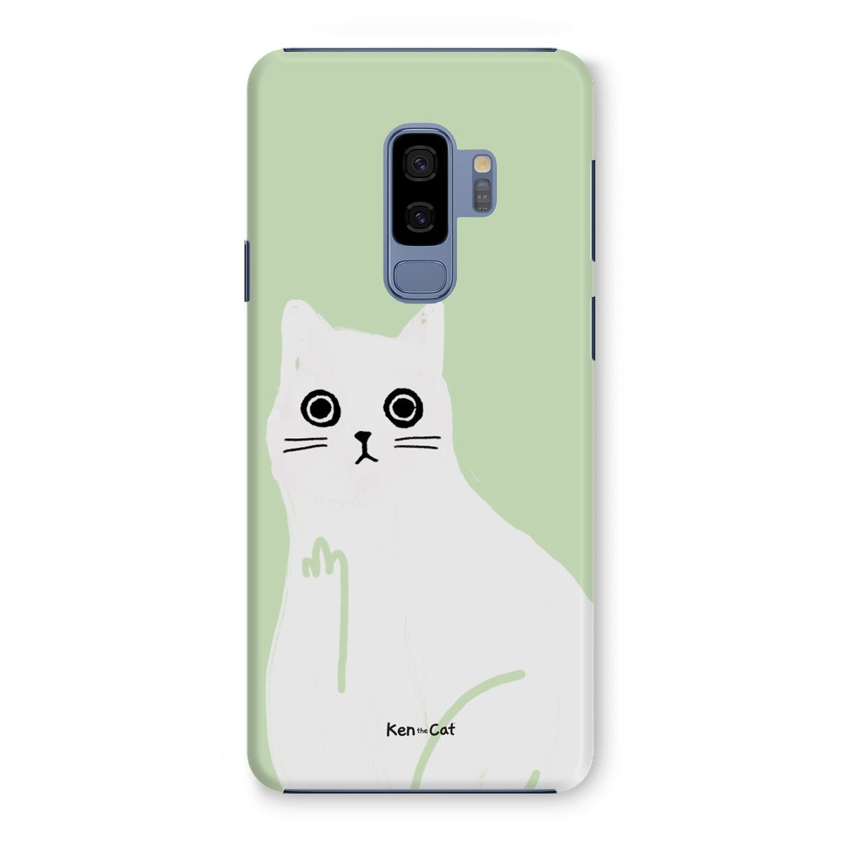 Middle Finger - Green Phone Case