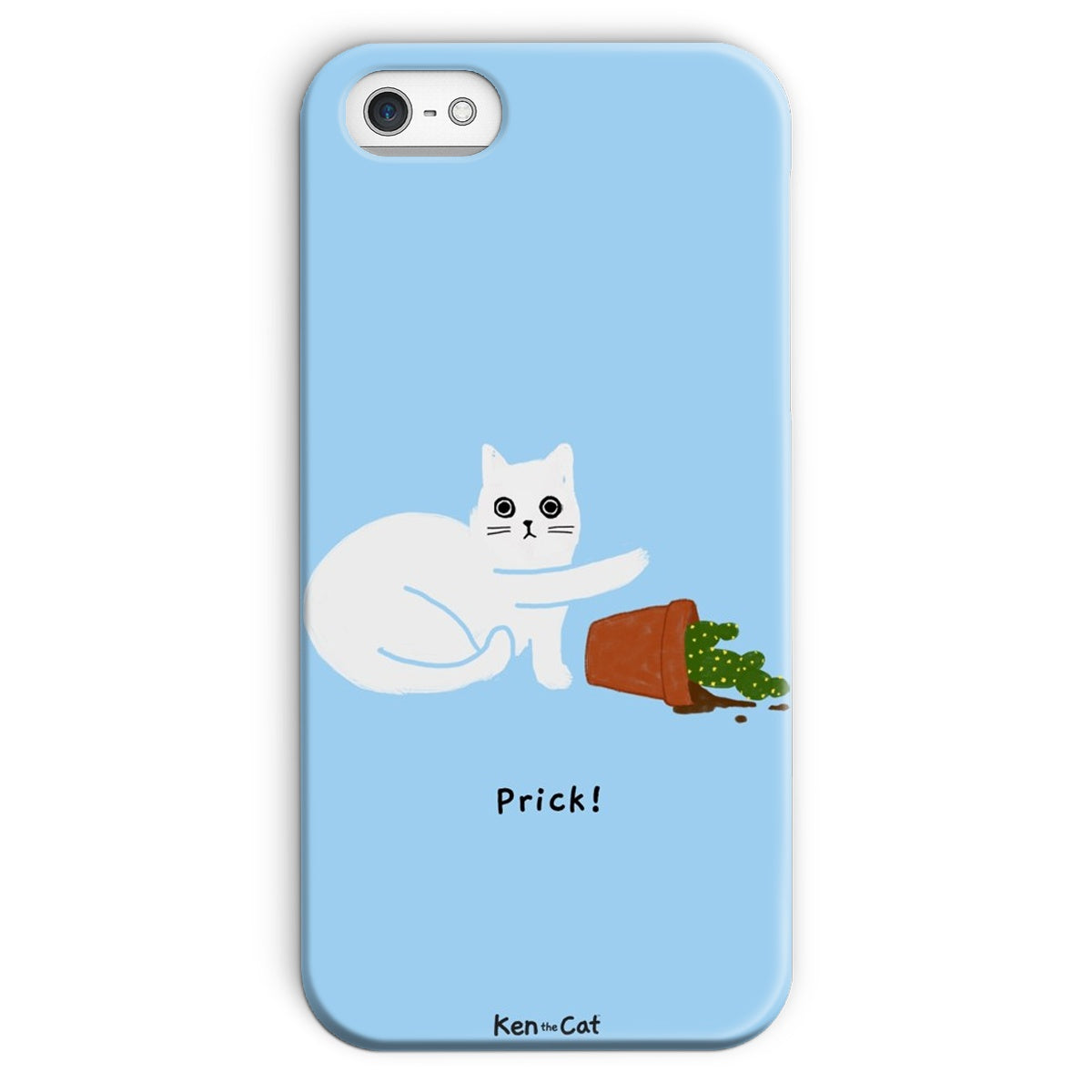 Prick - Blue Phone Case