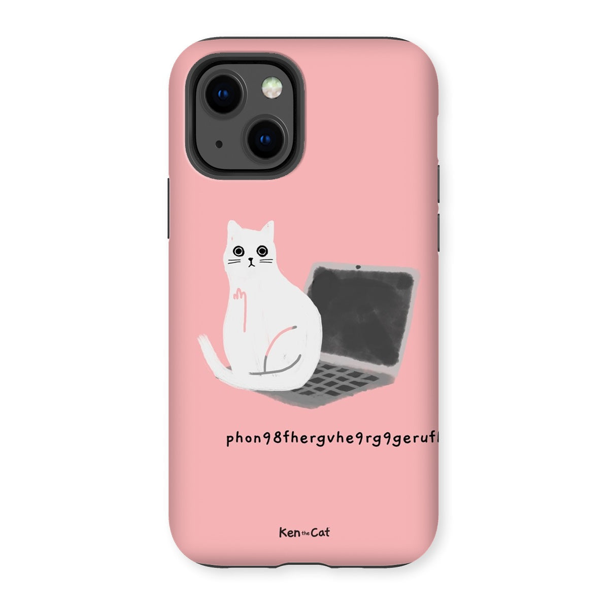 Laptop - Pink Phone Case