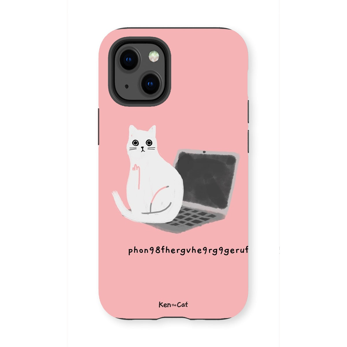 Laptop - Pink Phone Case