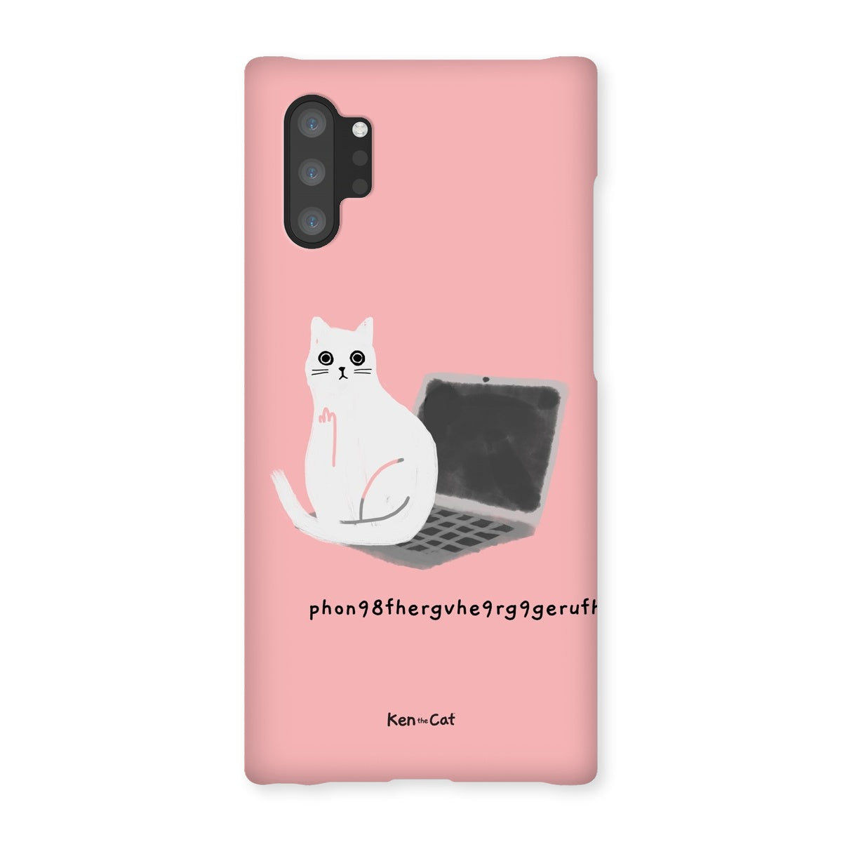 Laptop - Pink Phone Case