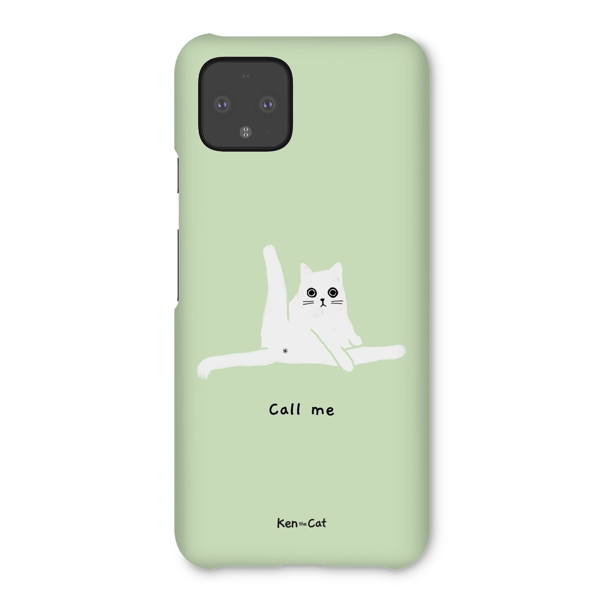 Call Me - Green Phone Case