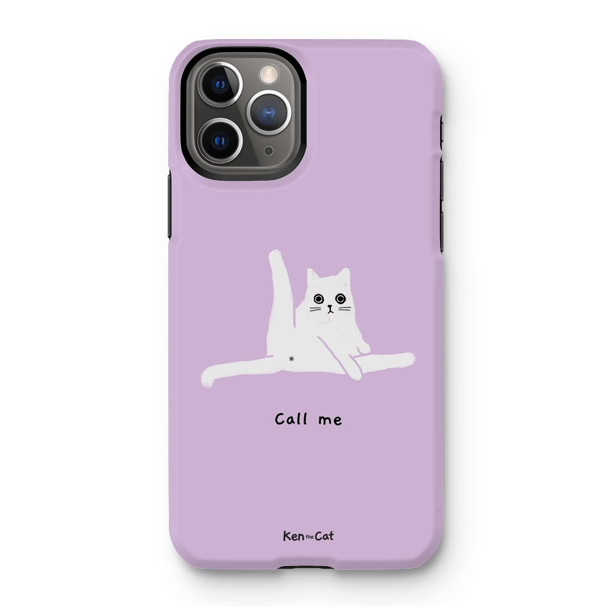 Call Me - Purple Phone Case