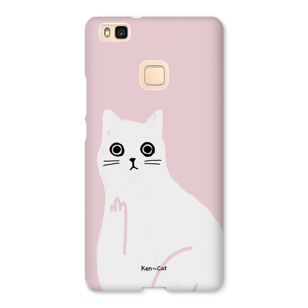 Middle Finger - Pink Phone Case
