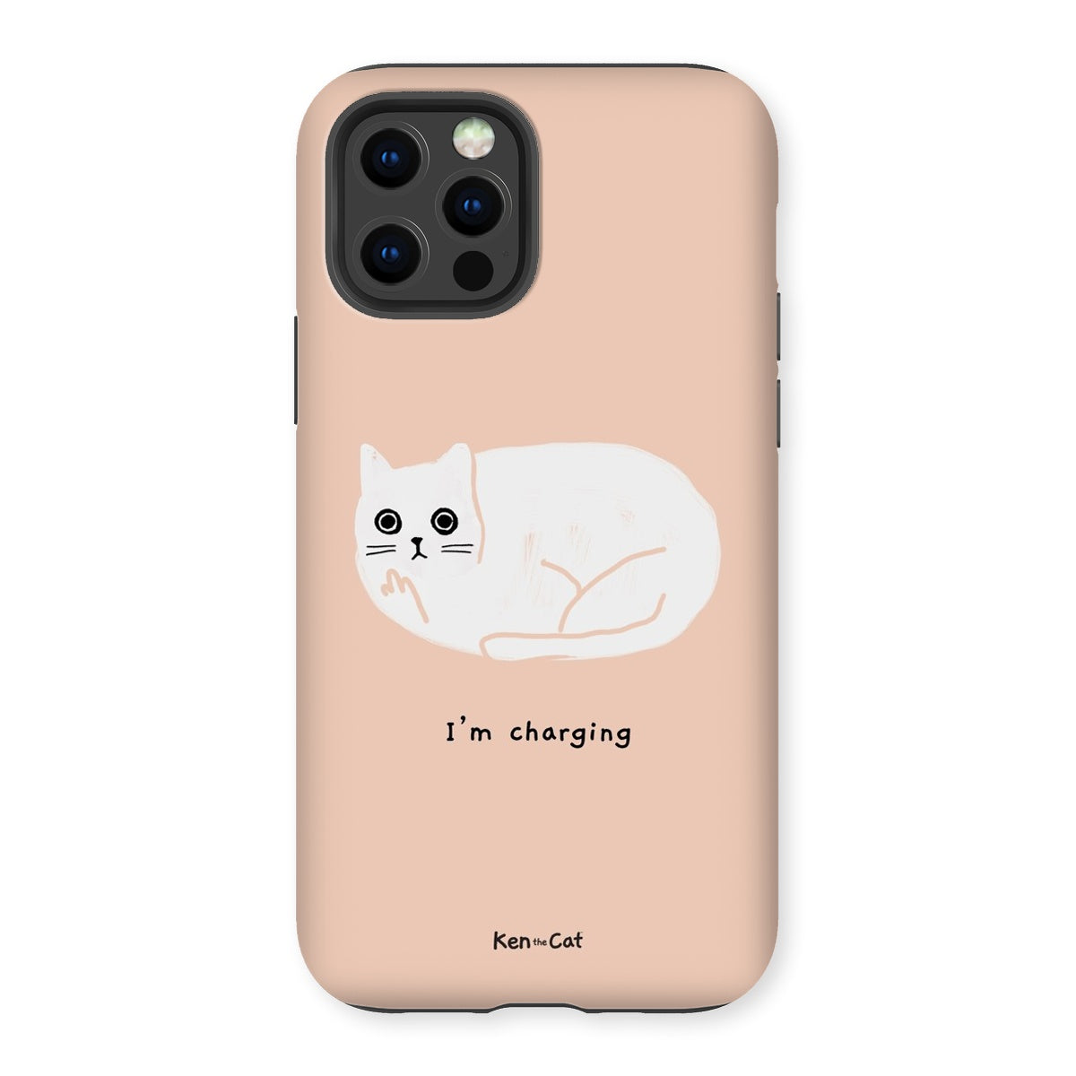 I'm Charging - Coral Phone Case