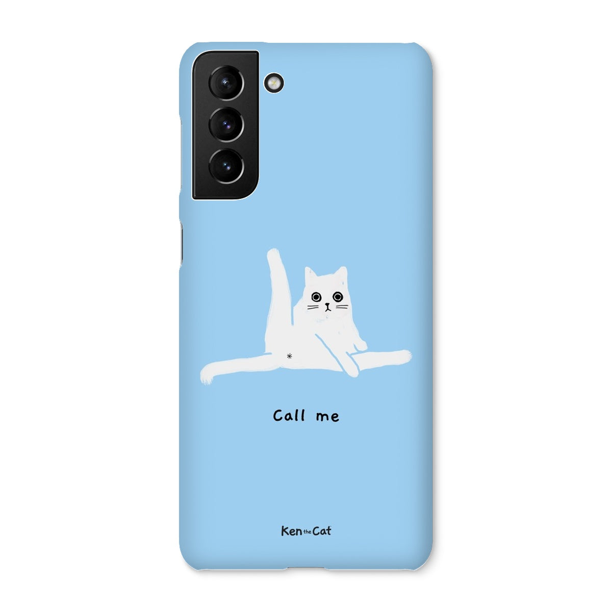 Call Me - Blue Phone Case