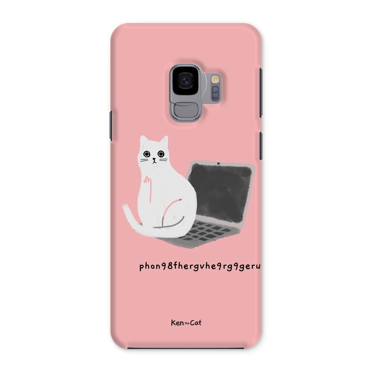 Laptop - Pink Phone Case