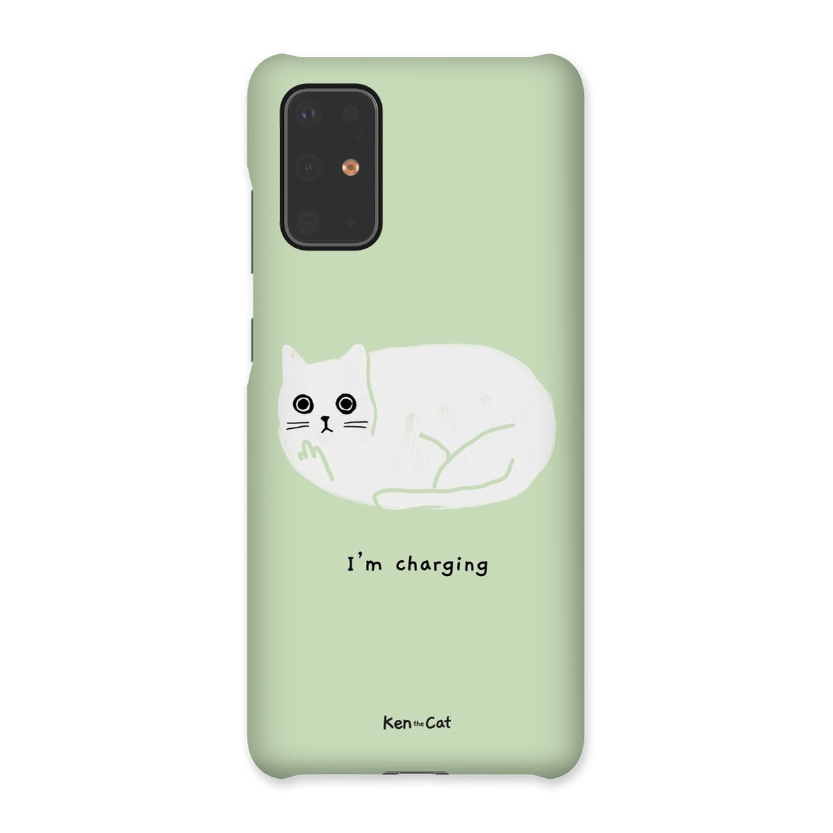 I'm Charging - Green Phone Case