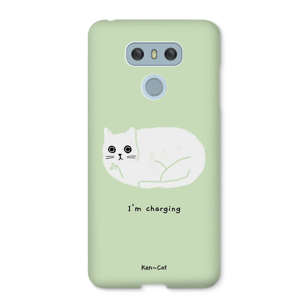 I'm Charging - Green Phone Case