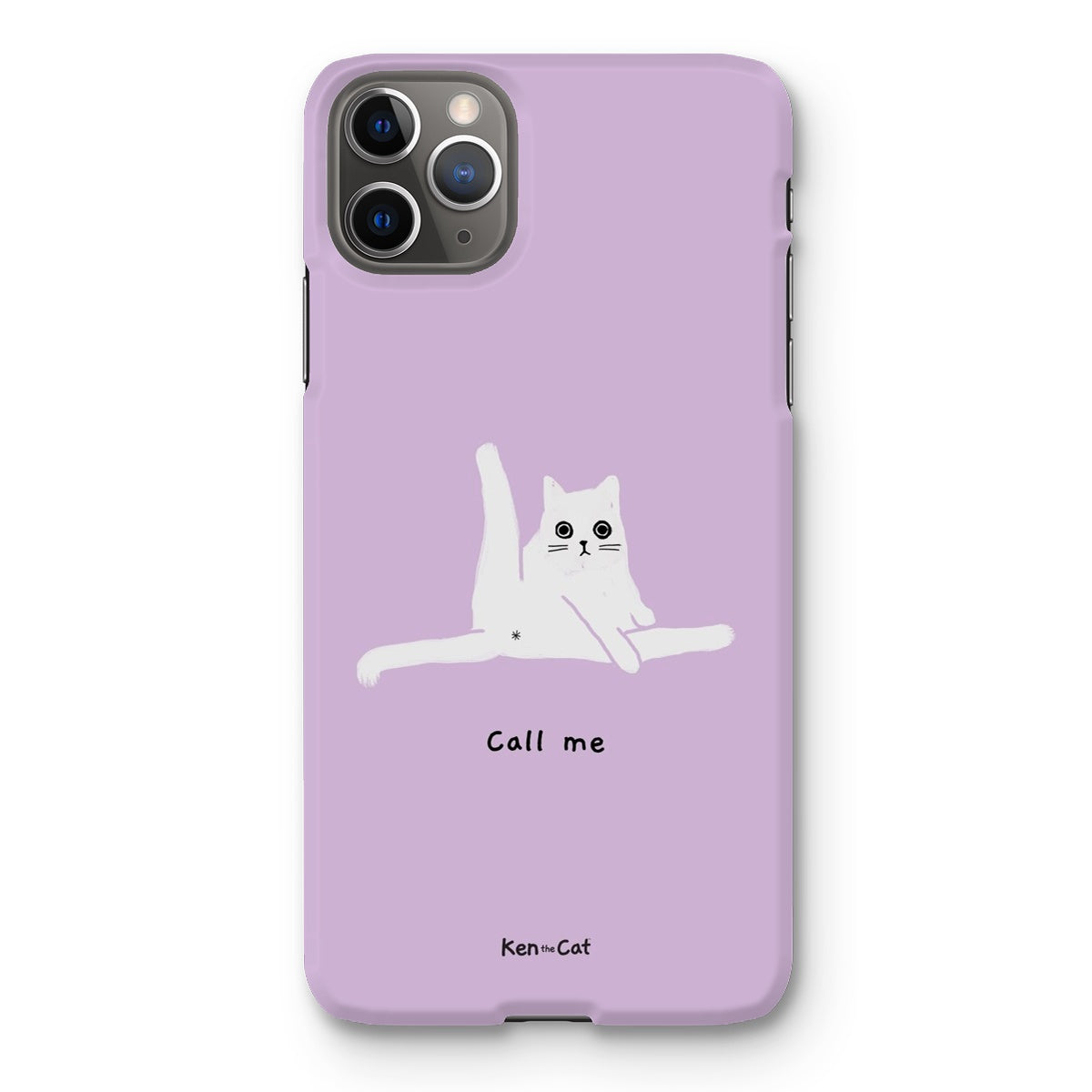 Call Me - Purple Phone Case