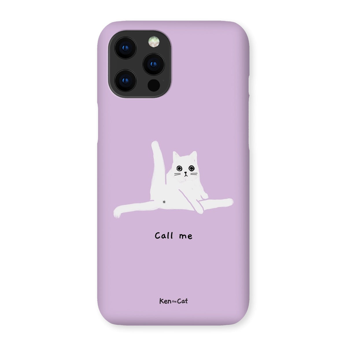 Call Me - Purple Phone Case