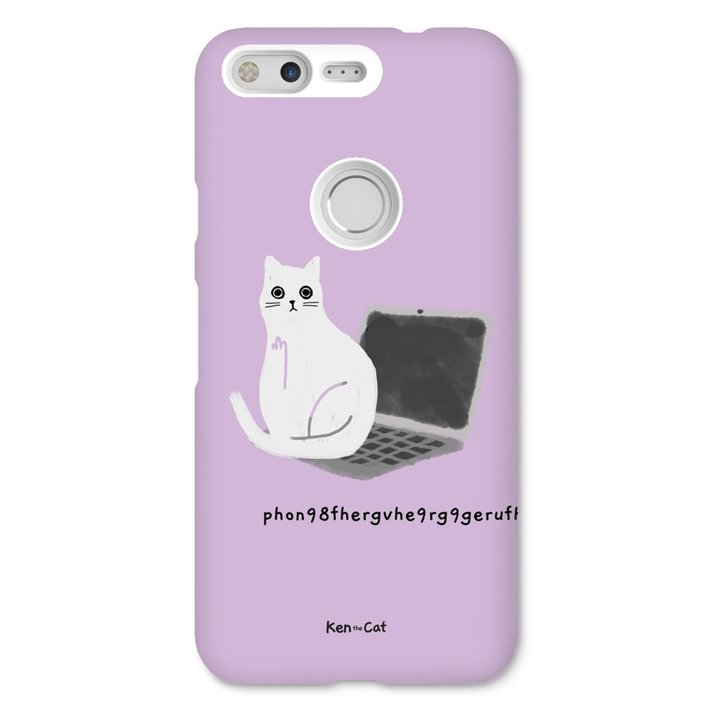 Laptop - Purple Phone Case