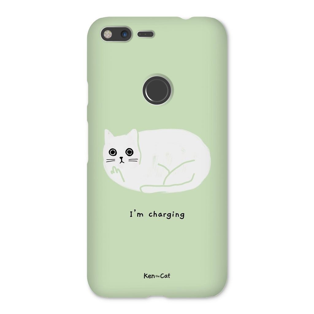 I'm Charging - Green Phone Case