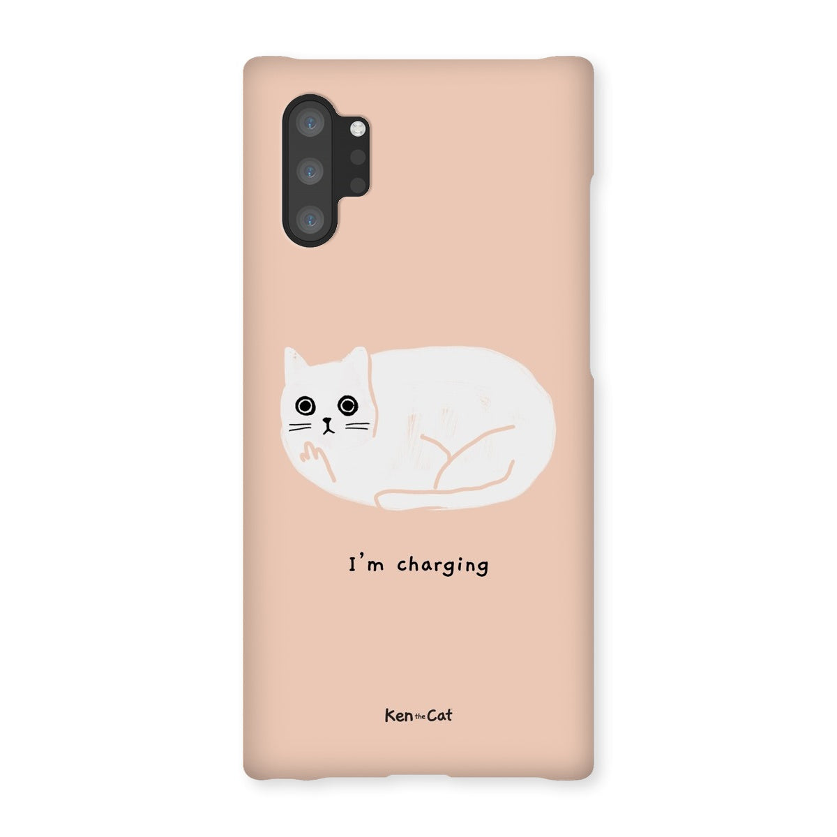 I'm Charging - Coral Phone Case