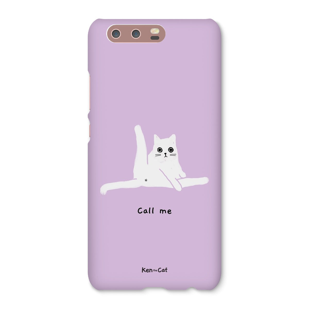 Call Me - Purple Phone Case