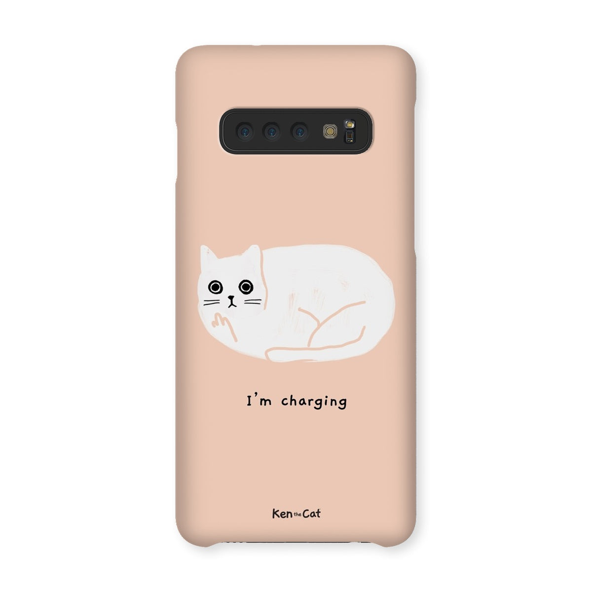 I'm Charging - Coral Phone Case