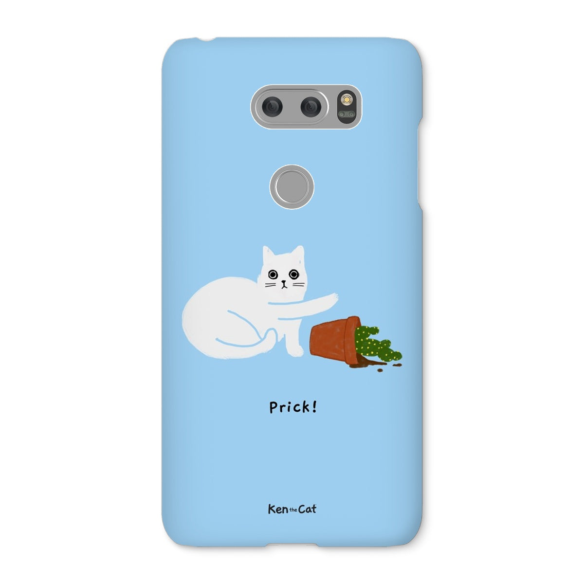 Prick - Blue Phone Case