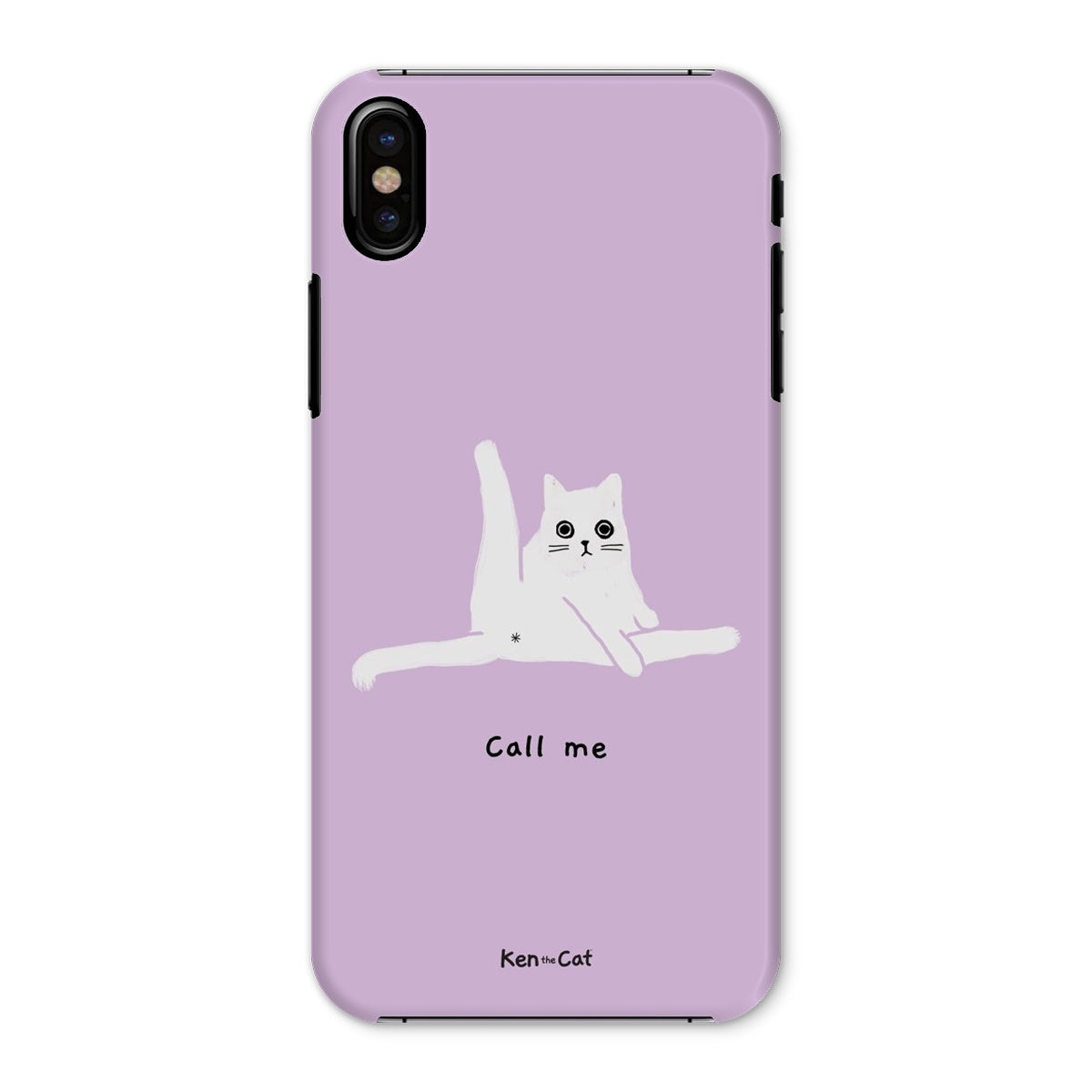 Call Me - Purple Phone Case