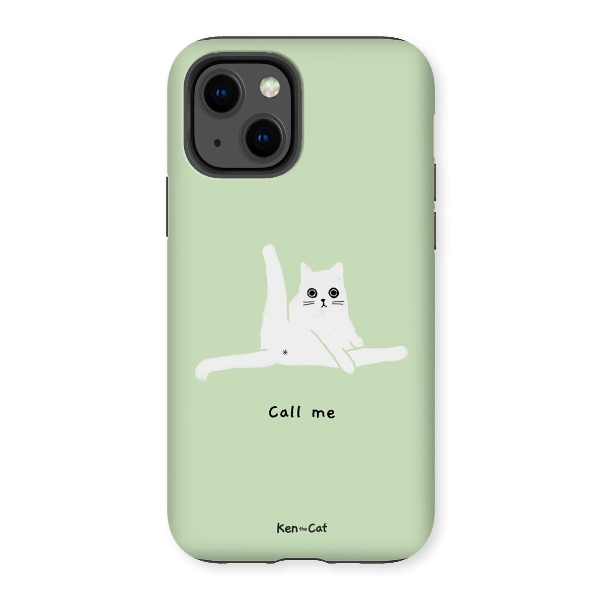 Call Me - Green Phone Case
