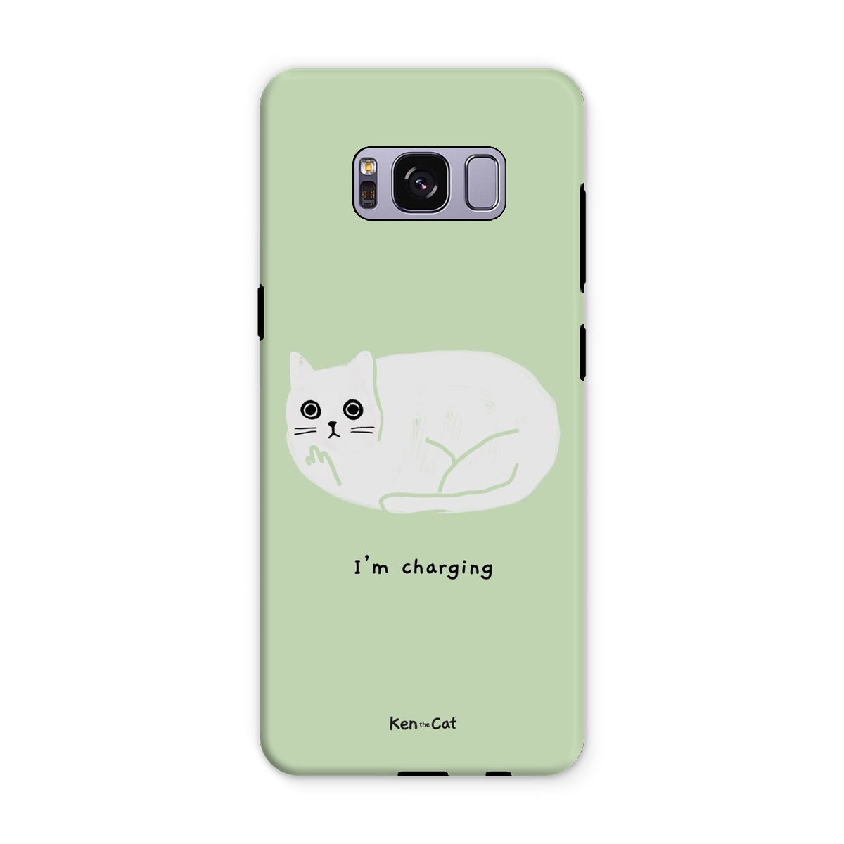 I'm Charging - Green Phone Case