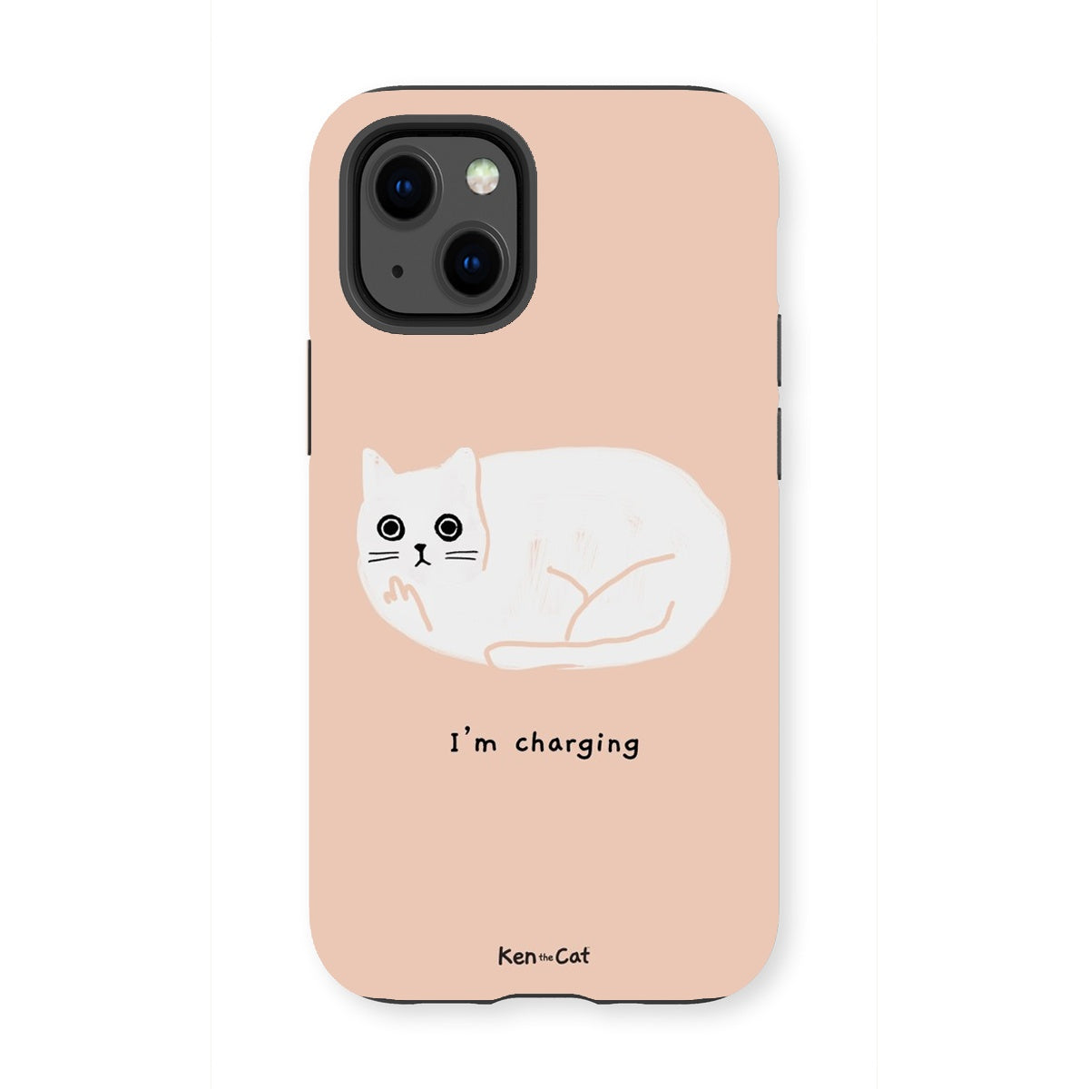 I'm Charging - Coral Phone Case