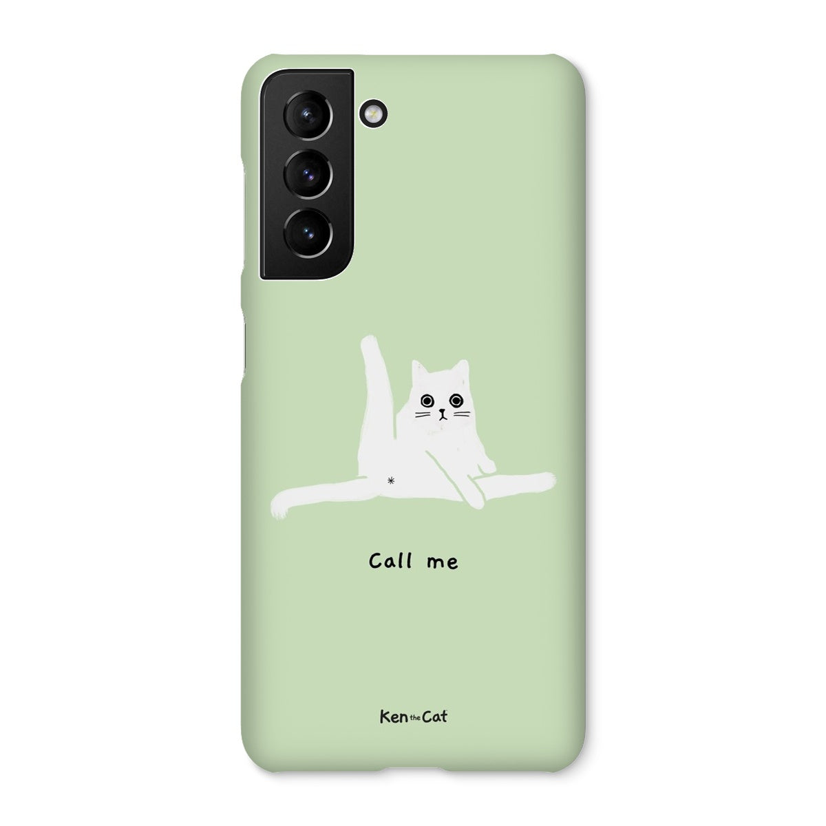 Call Me - Green Phone Case