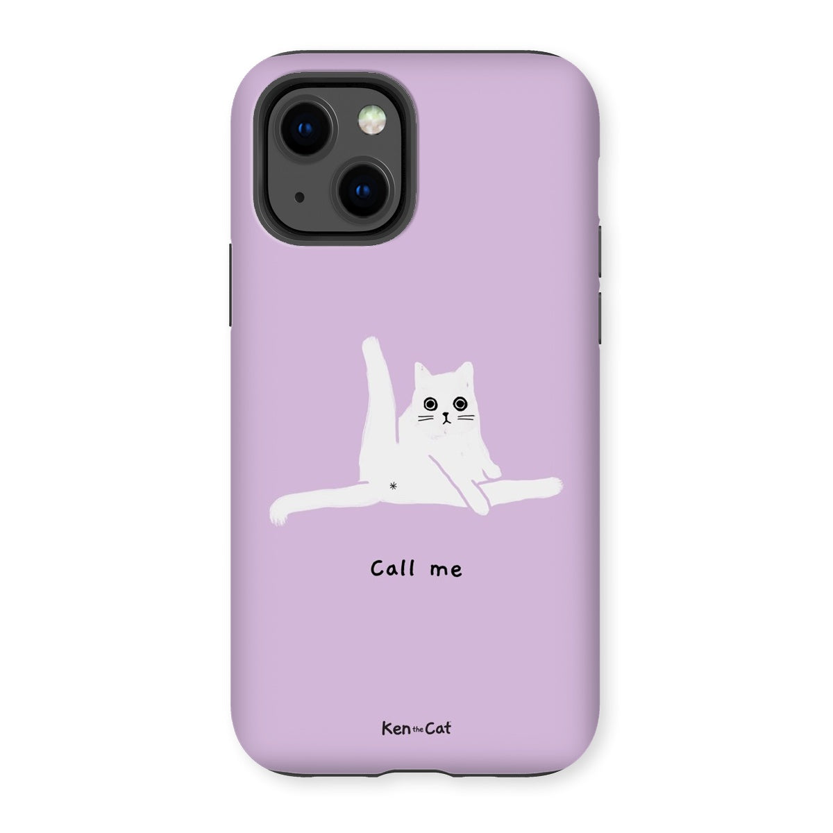 Call Me - Purple Phone Case
