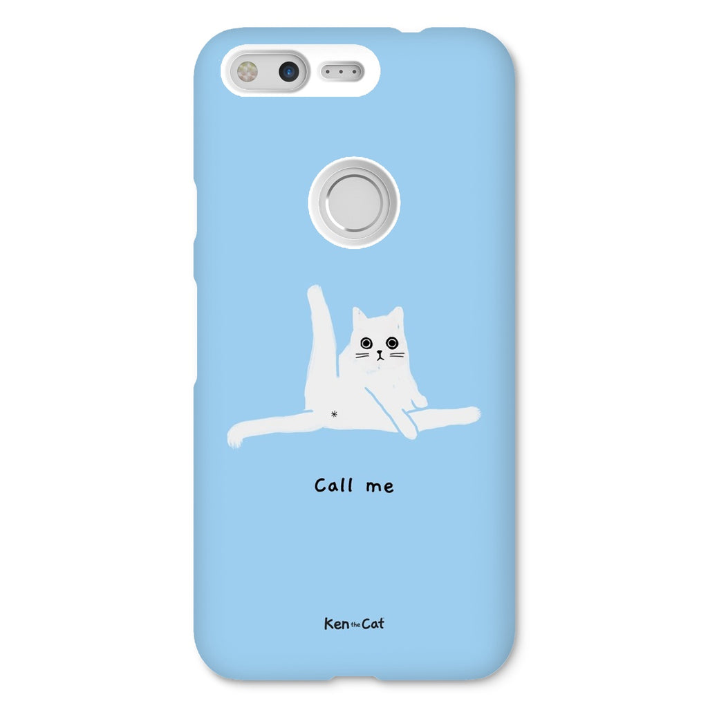 Call Me - Blue Phone Case