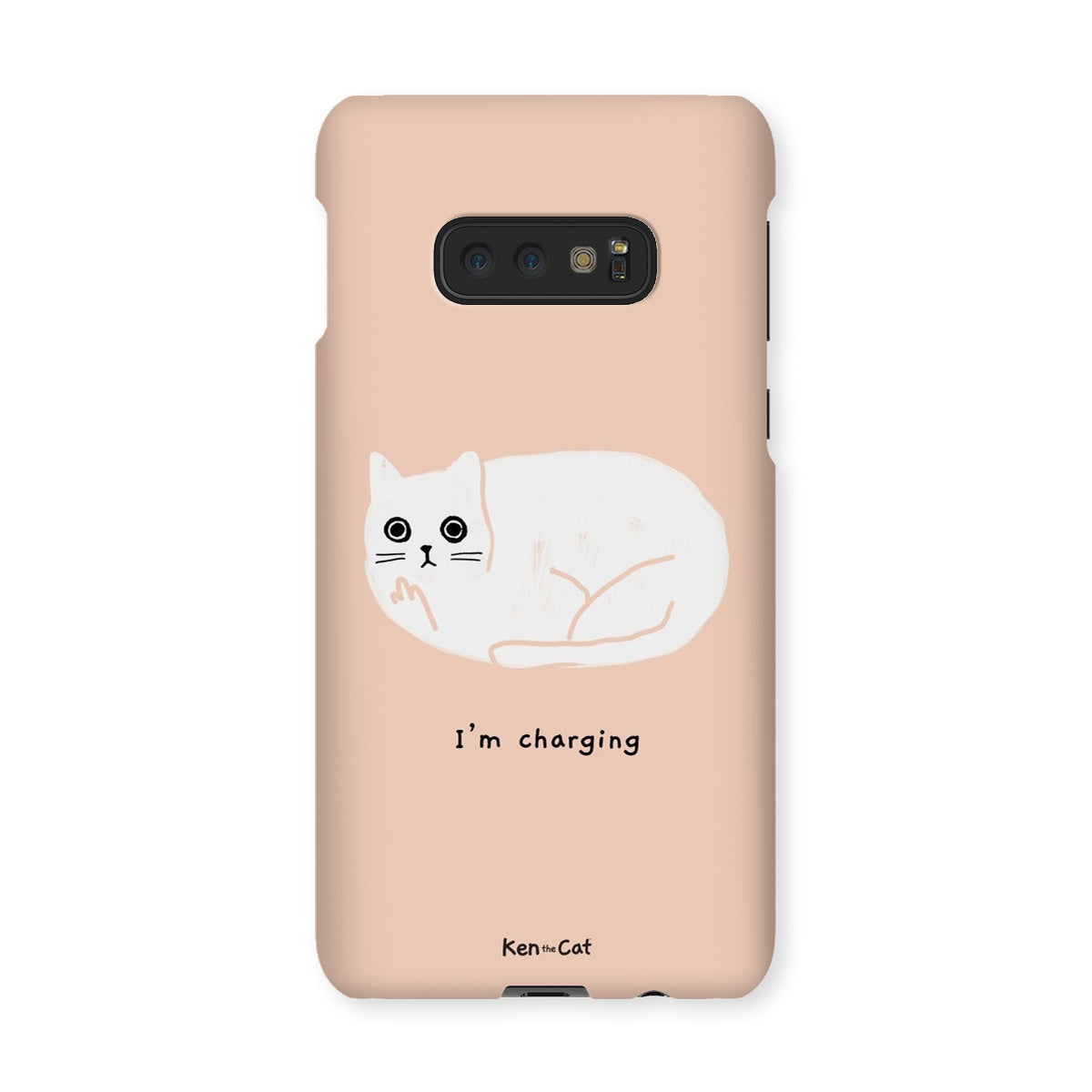 I'm Charging - Coral Phone Case