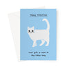 Your Gift is Next to the Litter Tray - Valentine&#39;s Day Card