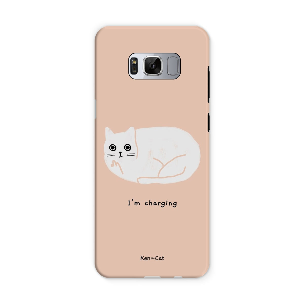 I'm Charging - Coral Phone Case