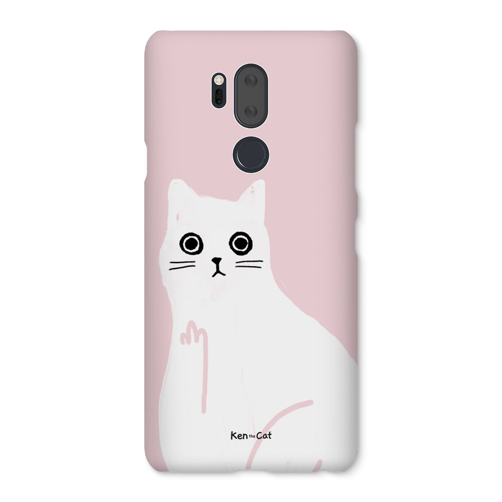 Middle Finger - Pink Phone Case