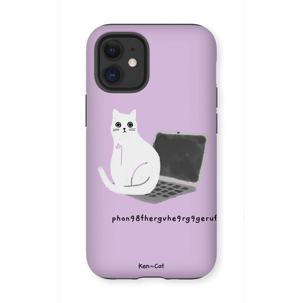 Laptop - Purple Phone Case
