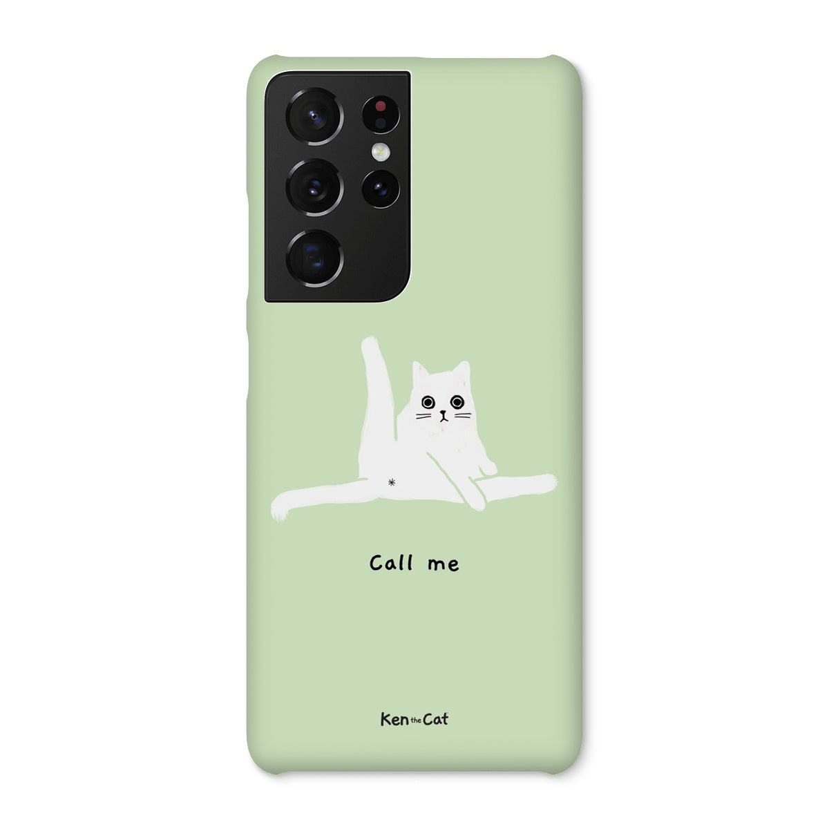 Call Me - Green Phone Case