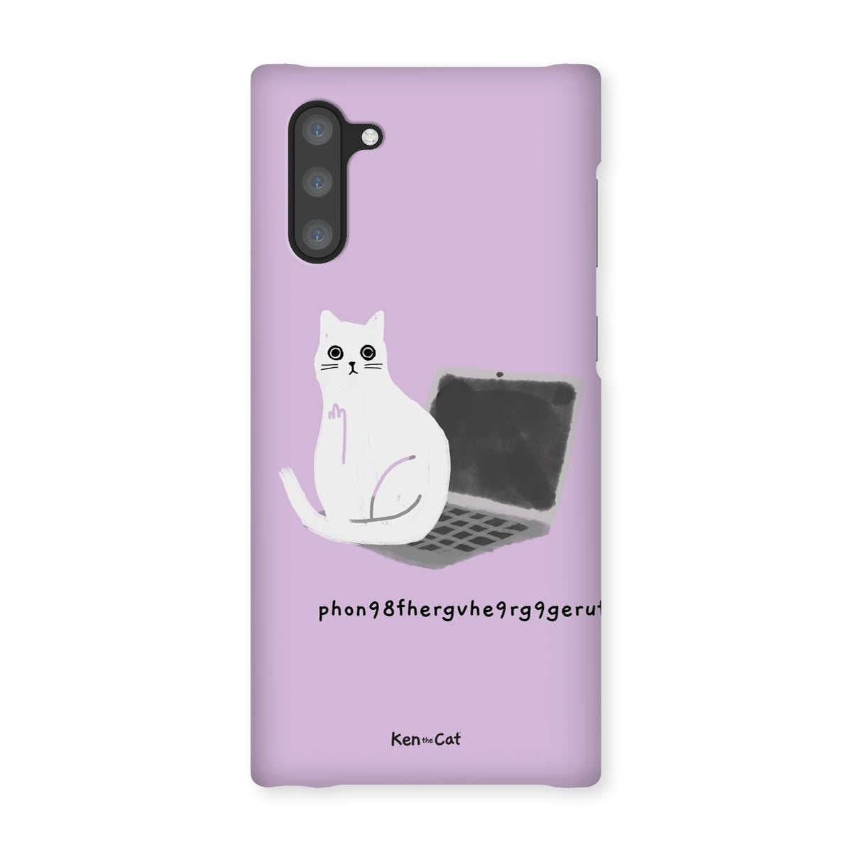 Laptop - Purple Phone Case